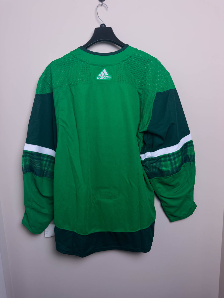 Vegas Golden Knights NHL Adidas MiC Team Issued Shamrock Green Jersey Size  56 (Player Size)