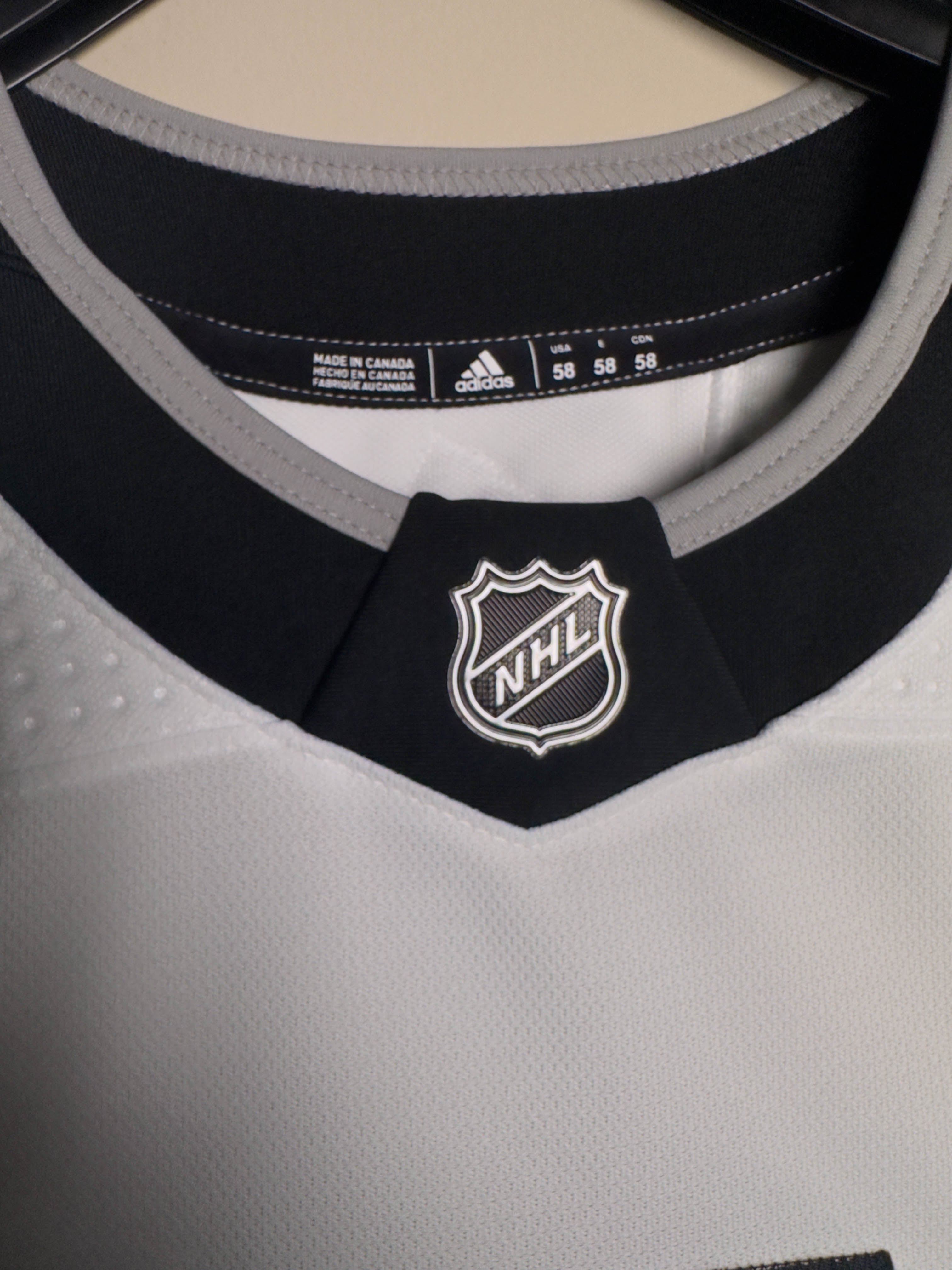 Los Angeles Kings NHL Adidas MiC Team Issued Alternate Jersey Size 58 (Player Size)