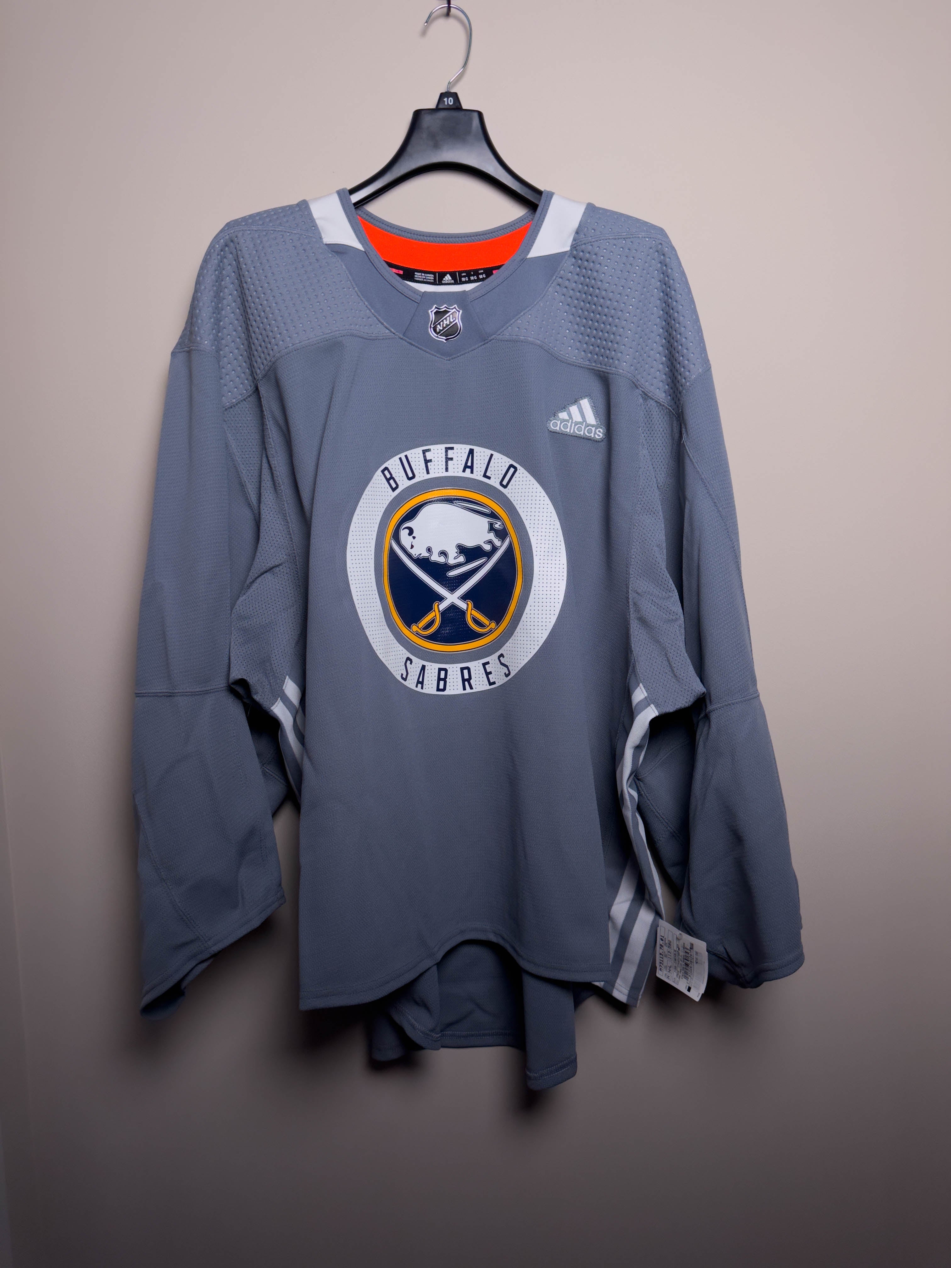 Buffalo Sabres NHL Adidas MiC Team Issued Practice Jersey Size 58G