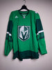 Vegas Golden Knights NHL Adidas MiC Team Issued Shamrock Green Jersey Size 56 (Player Size)