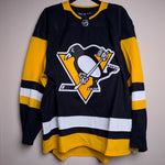 Pittsburgh Penguins NHL Adidas MiC Team Issued Home Jersey Size 60 (Player Size)