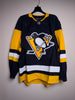 Pittsburgh Penguins NHL Adidas MiC Team Issued Home Jersey Size 60 (Player Size)