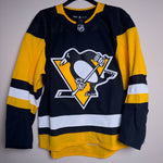 Pittsburgh Penguins NHL Adidas MiC Team Issued Home Jersey Size 52 (Player Size)