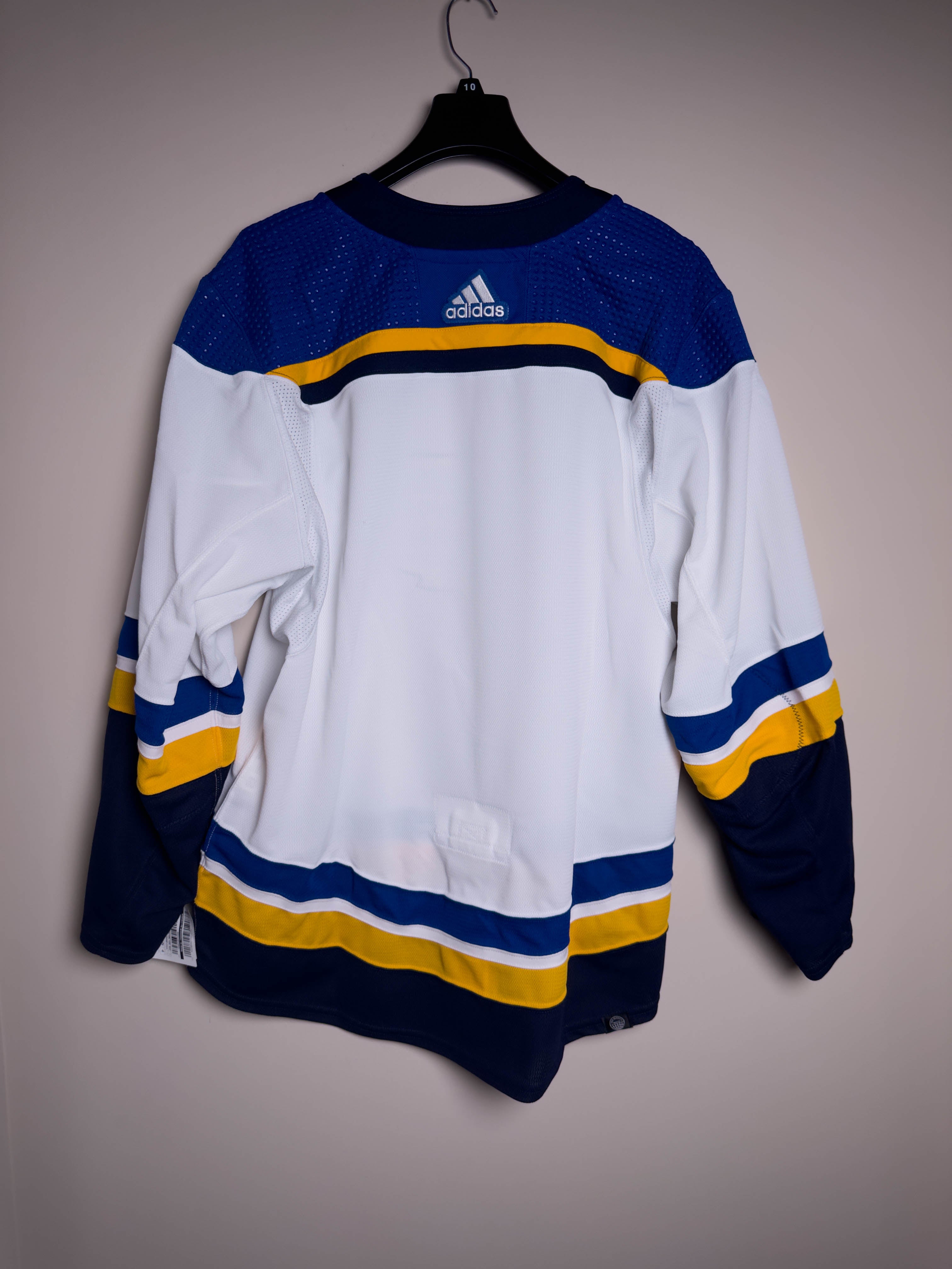 St. Louis Blues NHL Adidas MiC Team Issued Home Jersey Size 52 (Player Size)