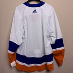 New York Islanders NHL Adidas MiC Team Issued Away Jersey Size 52 (Player Size)