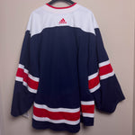 Washington Capitals NHL Adidas MiC Team Issued Alternate Jersey Size 60G (Goalie Cut Size)