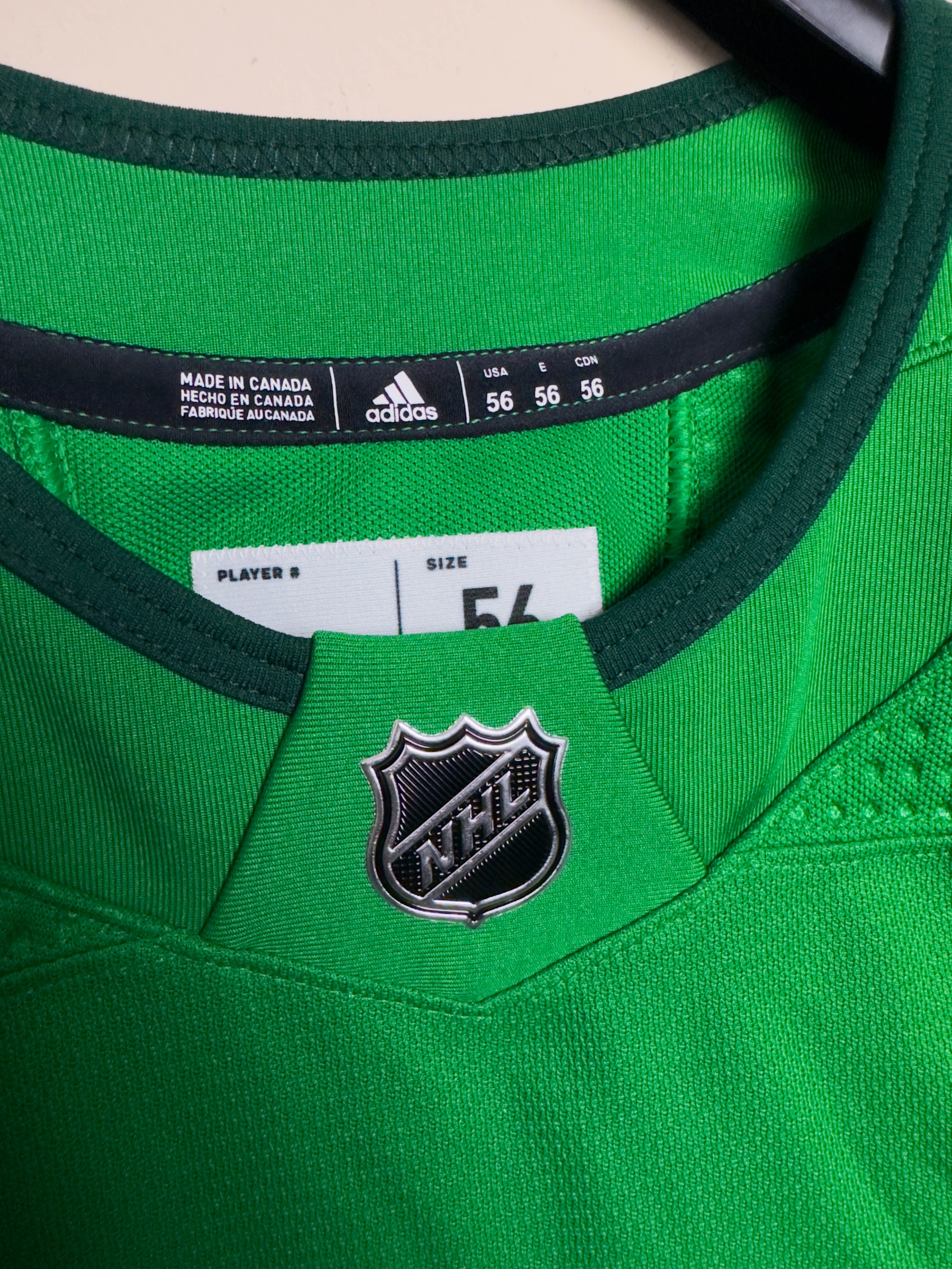 Minnesota Wild Adidas Authentic NHL Hockey Jersey NWT Mens Size 56