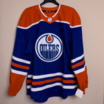 Edmonton Oilers NHL Adidas Primegreen MiC Team Issued Home Jersey Size 58 (Player Size)