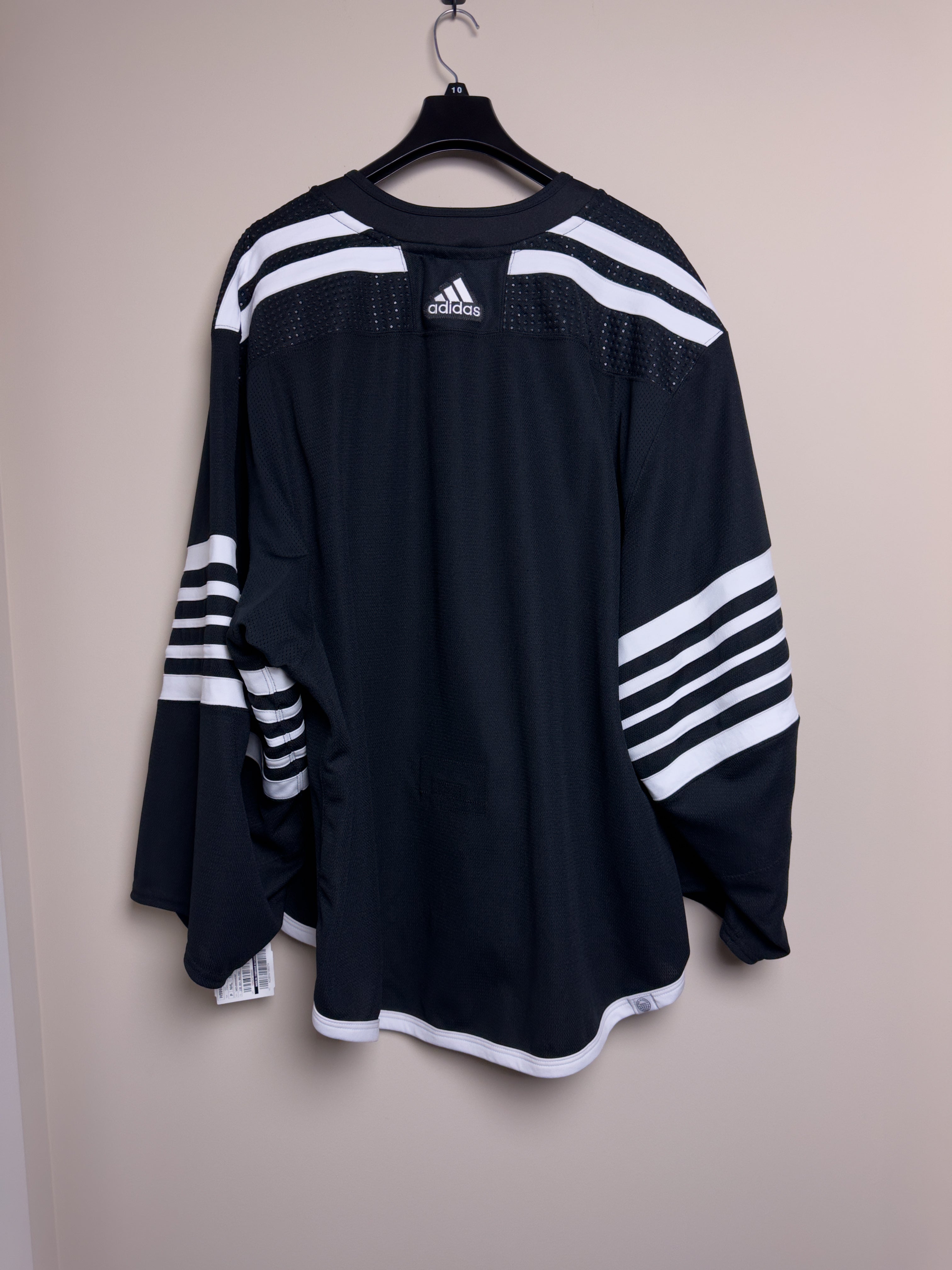 New Jersey Devils NHL Adidas Primegreen MiC Team Issued Alternate Jersey Size 58G (Goalie Cut)