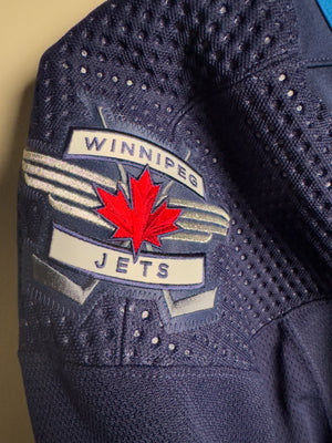 Winnipeg Jets NHL Adidas MiC Team Issued Home Jersey Size 58G (Goalie Cut)