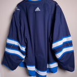 Winnipeg Jets NHL Adidas MiC Team Issued Home Jersey Size 58G (Goalie Cut)