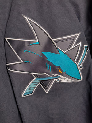 San Jose Sharks NHL Adidas Primegreen MiC Team Issued Alternate Jersey Size 58G (Goalie Cut)