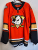 Anaheim Ducks NHL Adidas MiC Team Issued Alternate Jersey Size 60G (Goalie Cut)