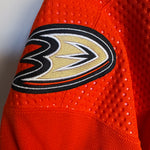 Anaheim Ducks NHL Adidas MiC Team Issued Alternate Jersey Size 60G (Goalie Cut)