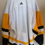 Pittsburgh Penguins NHL Adidas MiC Team Issued Away Jersey Size 60G (Goalie Cut)