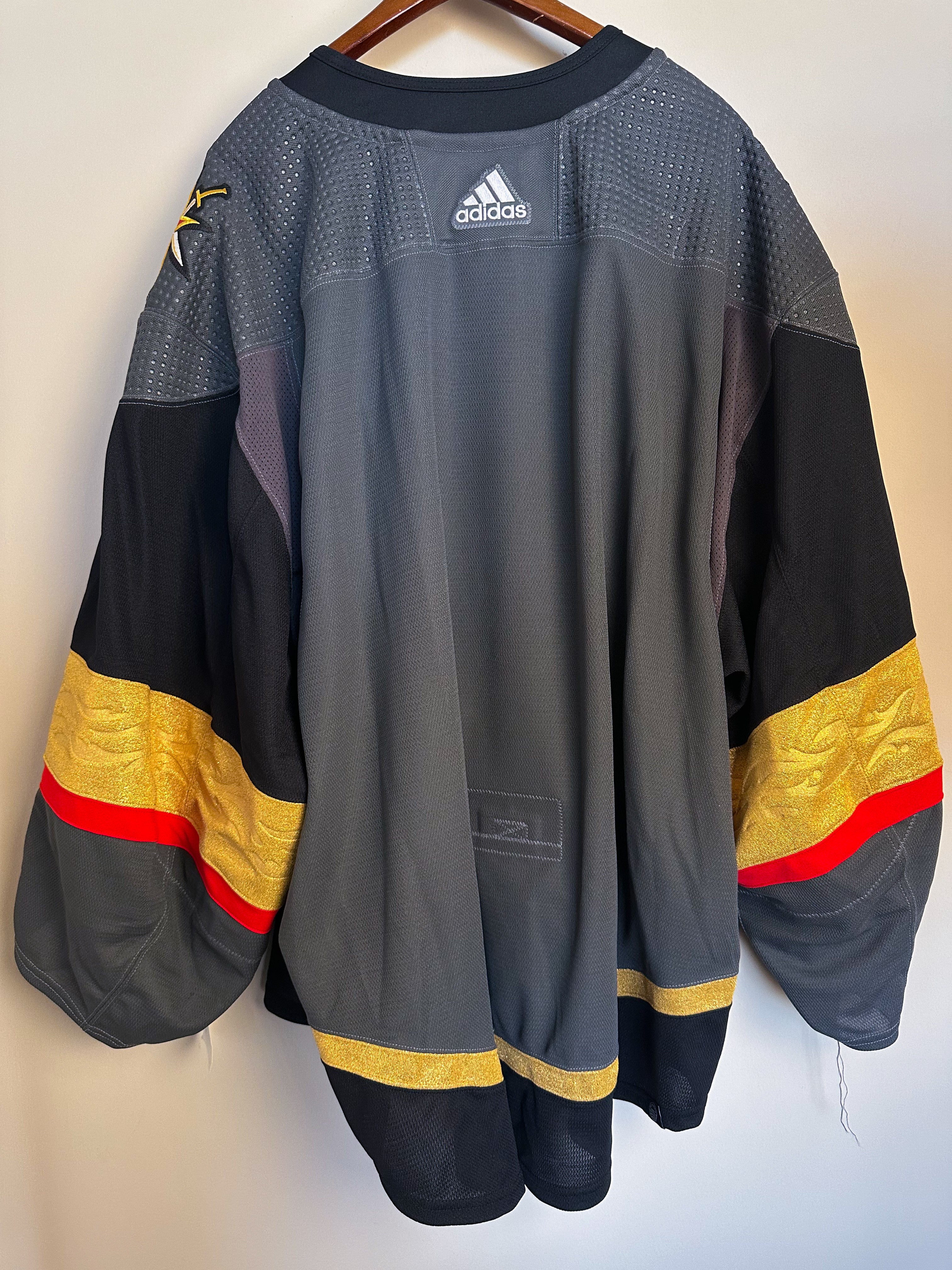 Vegas Golden Knights NHL Adidas MiC Team Issued Alternate Jersey Size 60G (Goalie Cut)