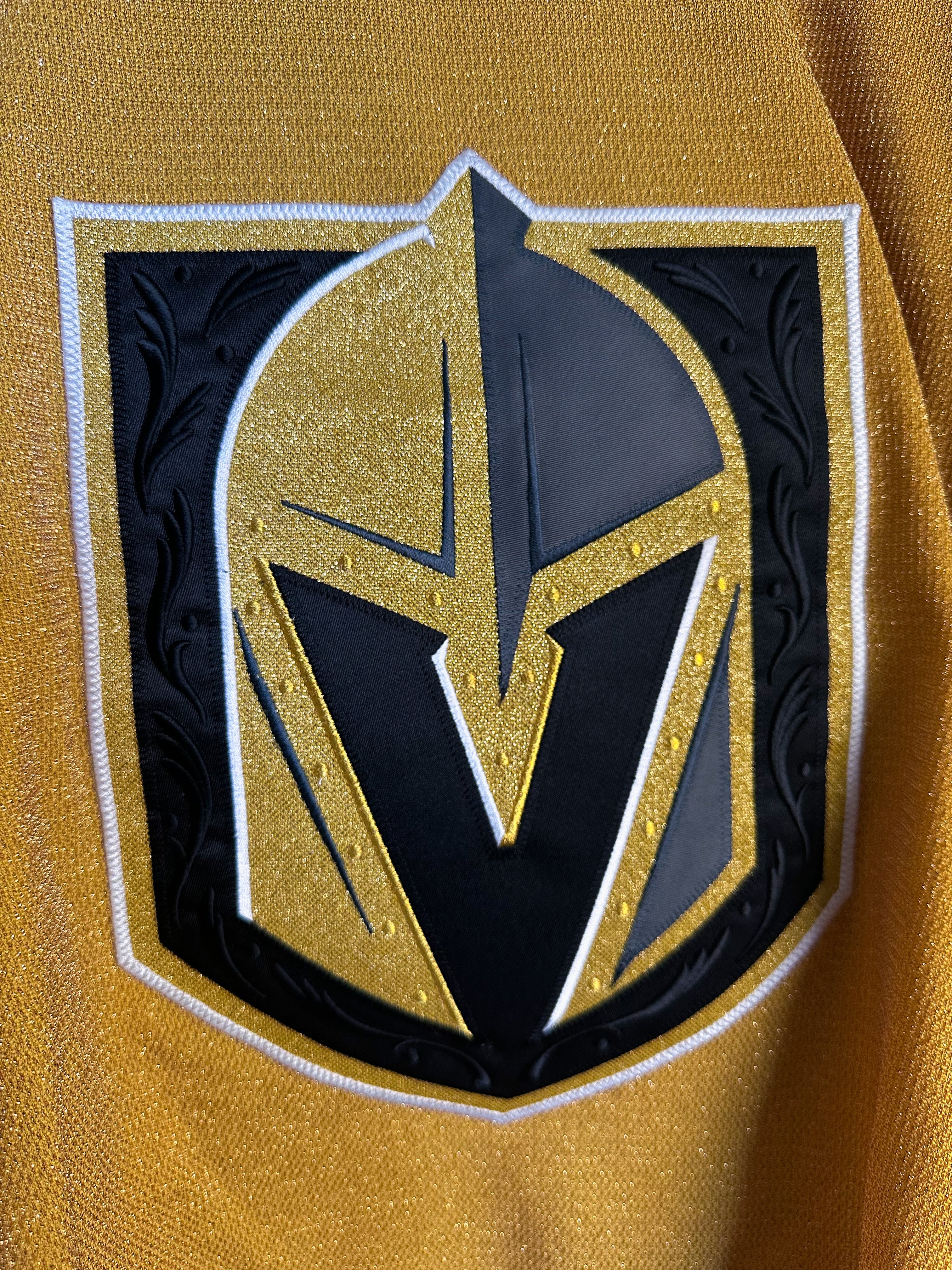 Vegas Golden Knights NHL Adidas MiC Team Issued Home Jersey Size 60G (Goalie Cut)