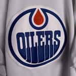 Edmonton Oilers NHL Adidas Primegreen MiC Team Issued Away Jersey Size 60G (Goalie Cut)