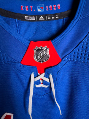 New York Rangers NHL Adidas MiC Team Issued Home Jersey Size Size 60 (Player Size)