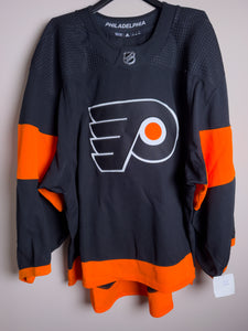 Philadelphia Flyers NHL Adidas MiC Team Issued Alternate Jersey Size 60G (Goalie Cut)