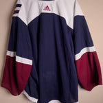 Colorado Avalanche NHL Adidas MiC Team Issued Alterante Jersey Primegreen Jersey Size 60G (Goalie Cut)