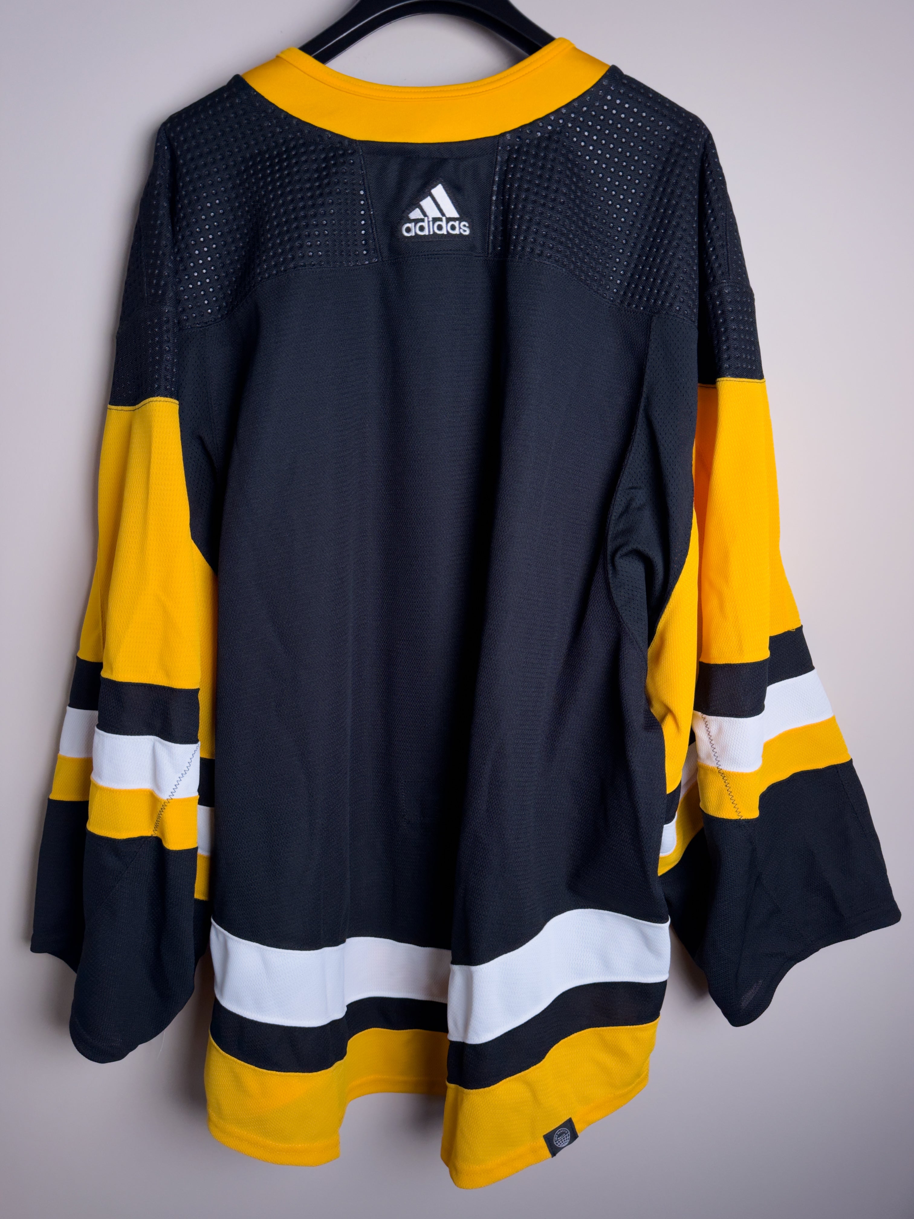 Pittsburgh Penguins NHL Adidas MiC Team Issued Home Jersey Size 60G (Goalie Cut)