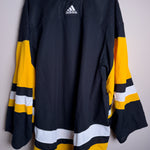 Pittsburgh Penguins NHL Adidas MiC Team Issued Home Jersey Size 60G (Goalie Cut)