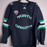 North Dakota Fighting Hawks Adidas MiC Team Issued Jersey Size 54 (Player Size)