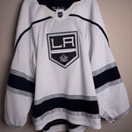 Los Angeles Kings NHL Adidas Primegreen MiC Team Issued Away Jersey Size 60G (Goalie Cut)