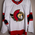 Ottawa Senators NHL Adidas MiC Team Issued Primegreen Away Jersey Size 58G (Goalie Cut)