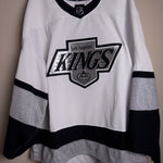 Los Angeles Kings NHL Adidas MiC Primegreen Team Issued Alternate Jersey Size 60G (Goalie Cut)