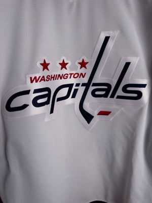 Washington Capitals NHL Adidas MiC Team Issued Away Jersey Size 60G (Goalie Cut)