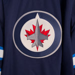 Winnipeg Jets NHL Adidas Primegreen MiC Team Issued Home Jersey Size 60G (Goalie Cut)