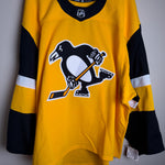 Pittsburgh Penguins NHL Adidas MiC Team Issued Alternate Jersey Size 60G (Goalie Cut)