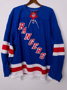 New York Rangers NHL Adidas MiC Team Issued Home Jersey Size 58+