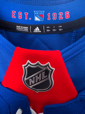 New York Rangers NHL Adidas MiC Team Issued Home Jersey Size 58+