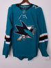 San Jose Sharks NHL Adidas Primegreen MiC Team Issued Home Jersey Size 52 (Player Size)