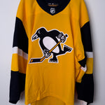 Pittsburgh Penguins NHL Adidas MiC Team Issued Alternate Jersey Size 60G (Goalie Cut)