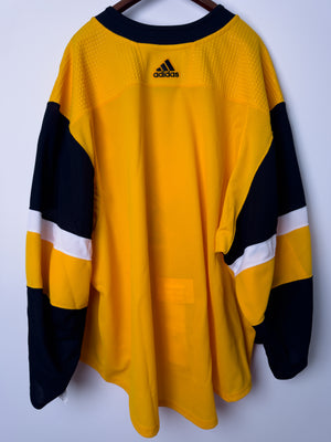 Pittsburgh Penguins NHL Adidas MiC Team Issued Alternate Jersey Size 60G (Goalie Cut)