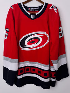 Carolina Hurricanes Teravainen Home Authentic Jersey Size 60 (Made in Indonesia)