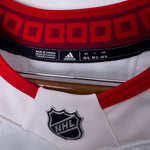 Carolina Hurricanes NHL Adidas MiC Team Issued Away Jersey Size 60G (Goalie Cut)