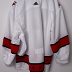 Carolina Hurricanes NHL Adidas MiC Team Issued Away Jersey Size 60G (Goalie Cut)