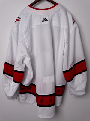 Carolina Hurricanes NHL Adidas MiC Team Issued Away Jersey Size 60G (Goalie Cut)