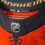 Anaheim Ducks NHL Adidas MiC Team Issued Alternate Jersey Size 60G (Goalie Cut) 