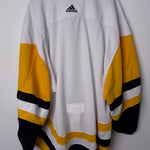 Pittsburgh Penguins NHL Adidas MiC Team Issued Away Jersey Size 60G (Goalie Cut)