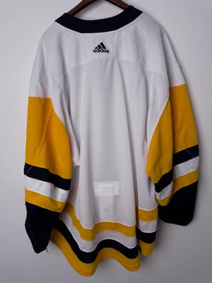 Pittsburgh Penguins NHL Adidas MiC Team Issued Away Jersey Size 60G (Goalie Cut)