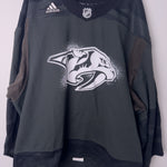 Nashville Predators Adidas Made in Canada NHL Authentic Camo I Salute Military Jersey Size 58G