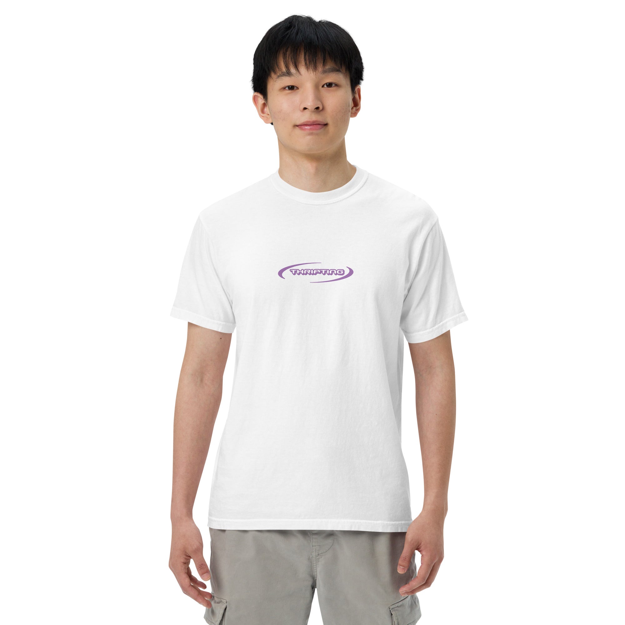 "Thrifting Tour" Vintage Y2K White T-Shirt
