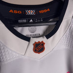 2023 NHL ALL STAR WESTERN CONFERENCE AUTHENTIC ADIDAS JERSEY WHITE - Size 58G (Goalie Cut Jersey)