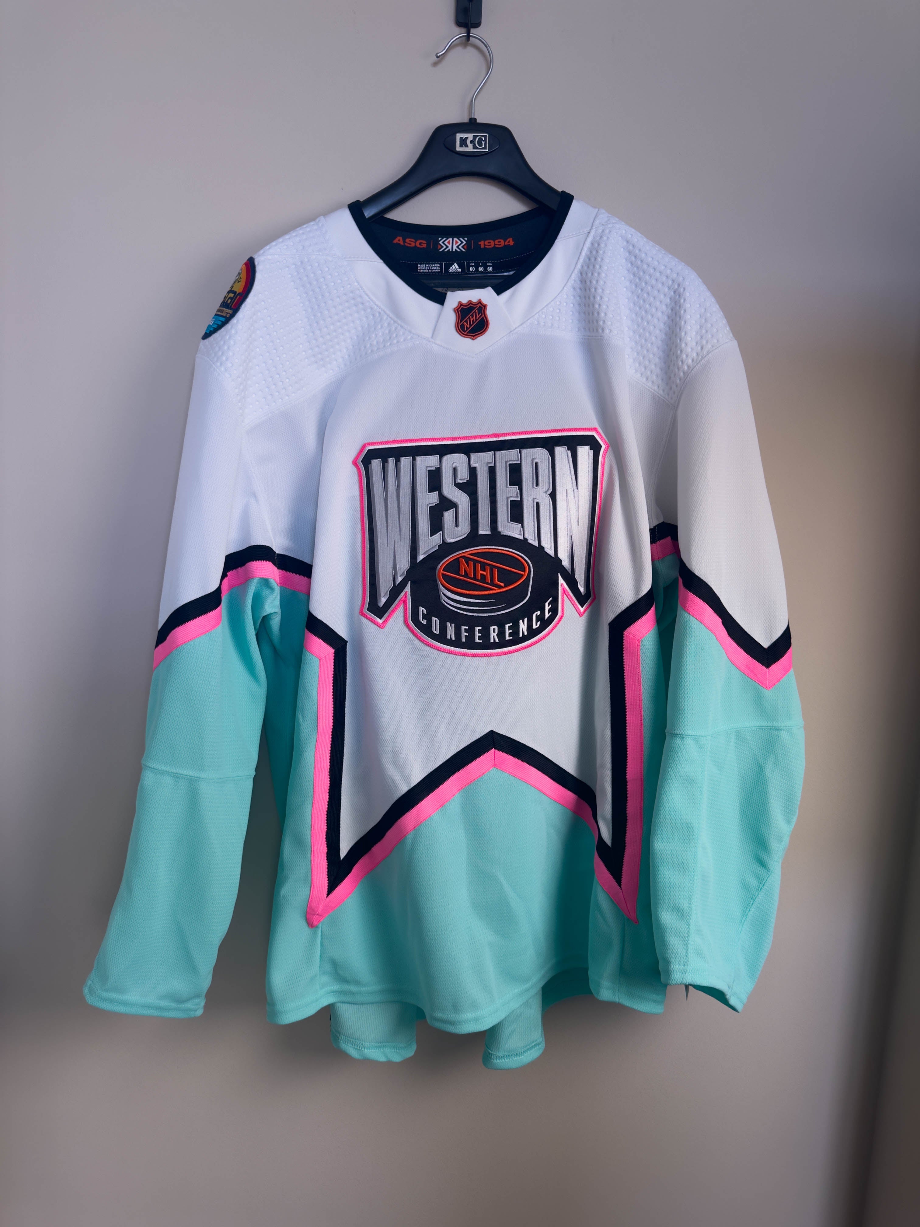 All-Star Western Conference 2023 Adidas NHL Reverse Retro Hockey Jerse –